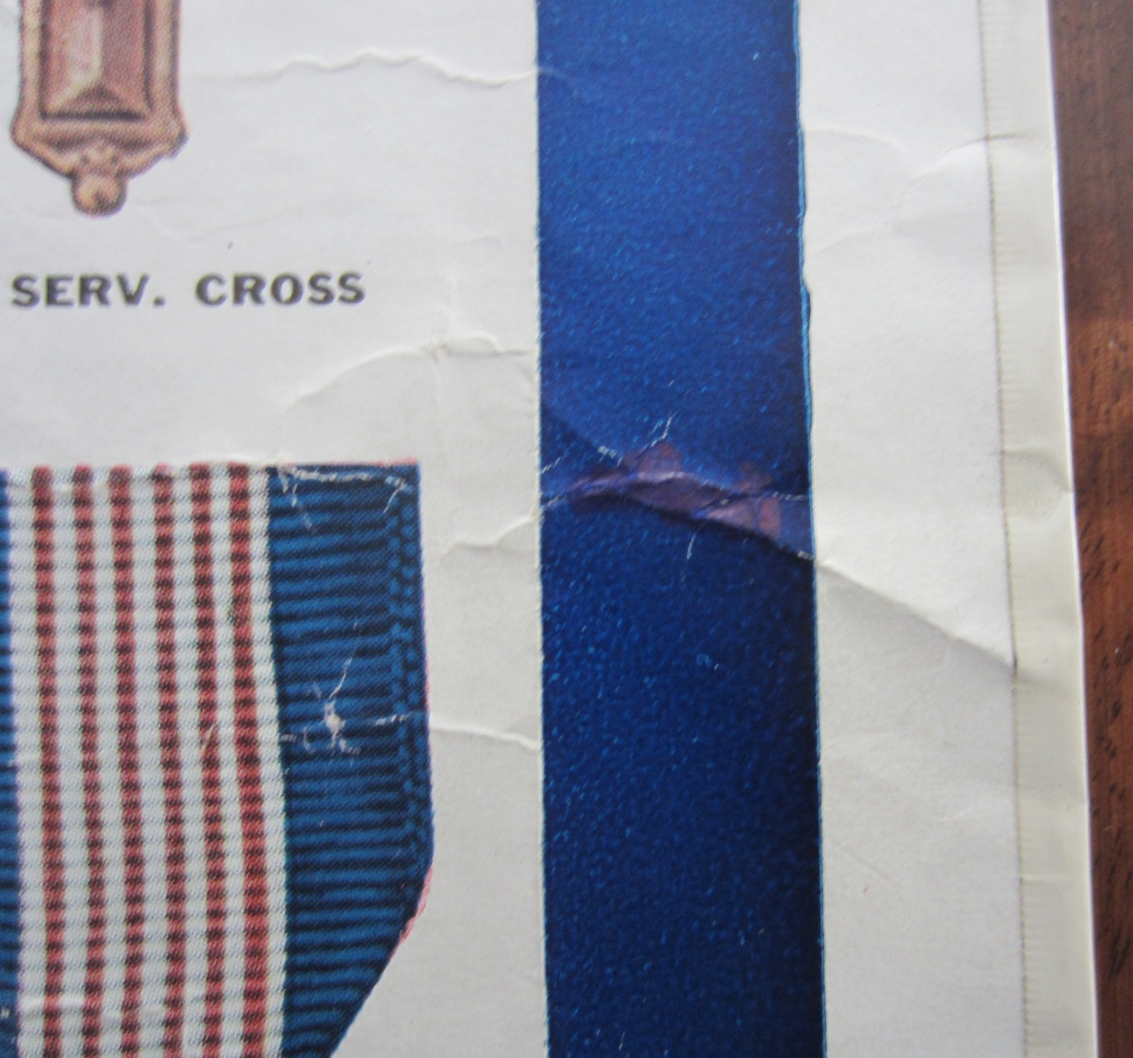 Original WW2 Poster Insignia Decorations Medals US Army Navy Marines Coast Guard