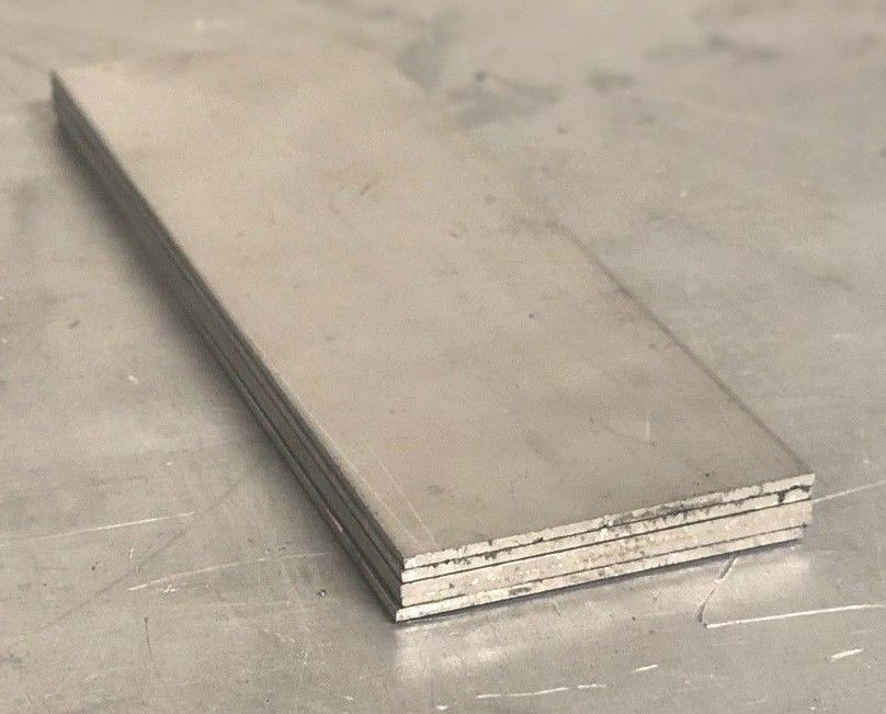 2 Pieces - Titanium Plate 6AL4V 1" x 6" x .071"