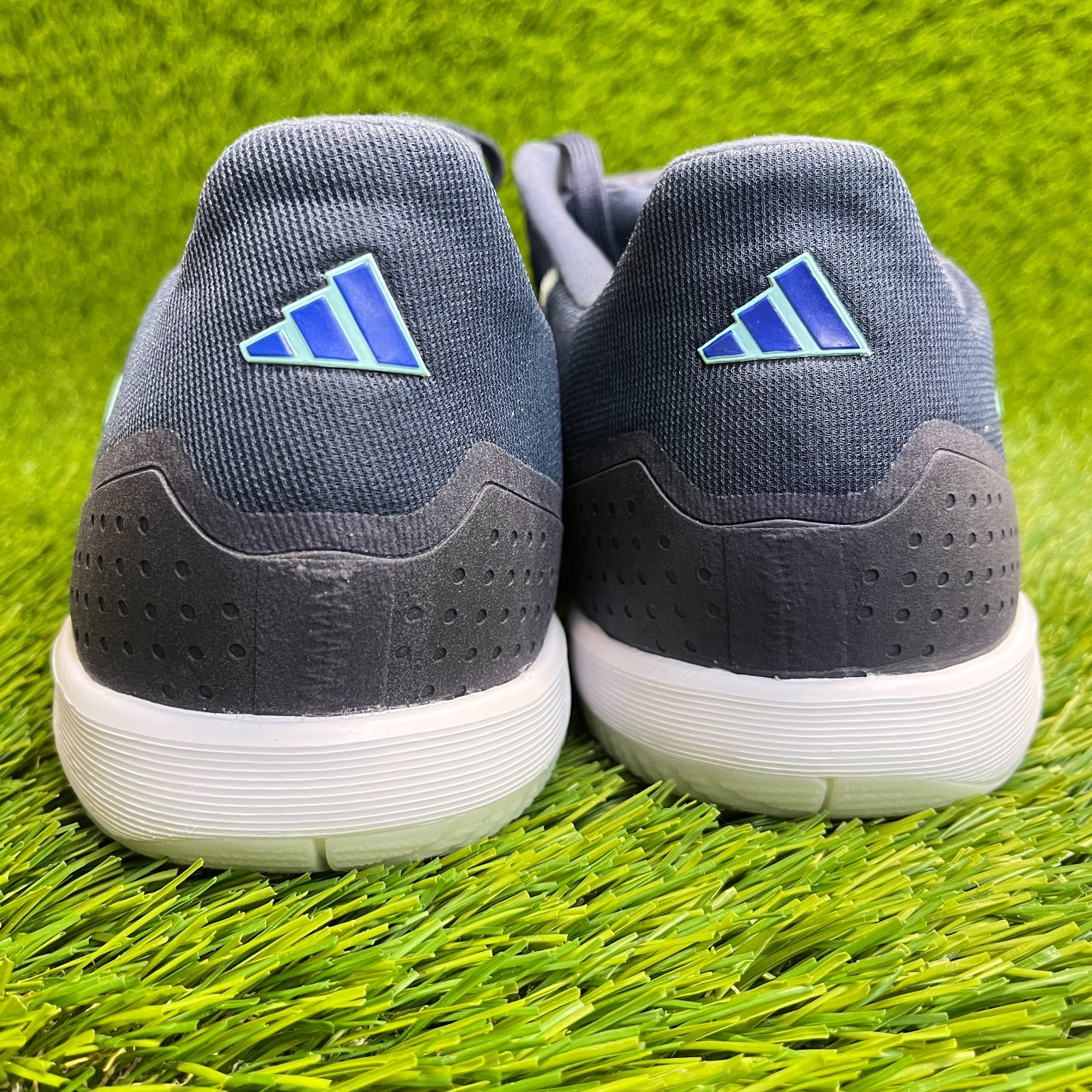 Adidas Top Sala Competition Mens Size 12 Blue White Running Indoor Soccer Shoes