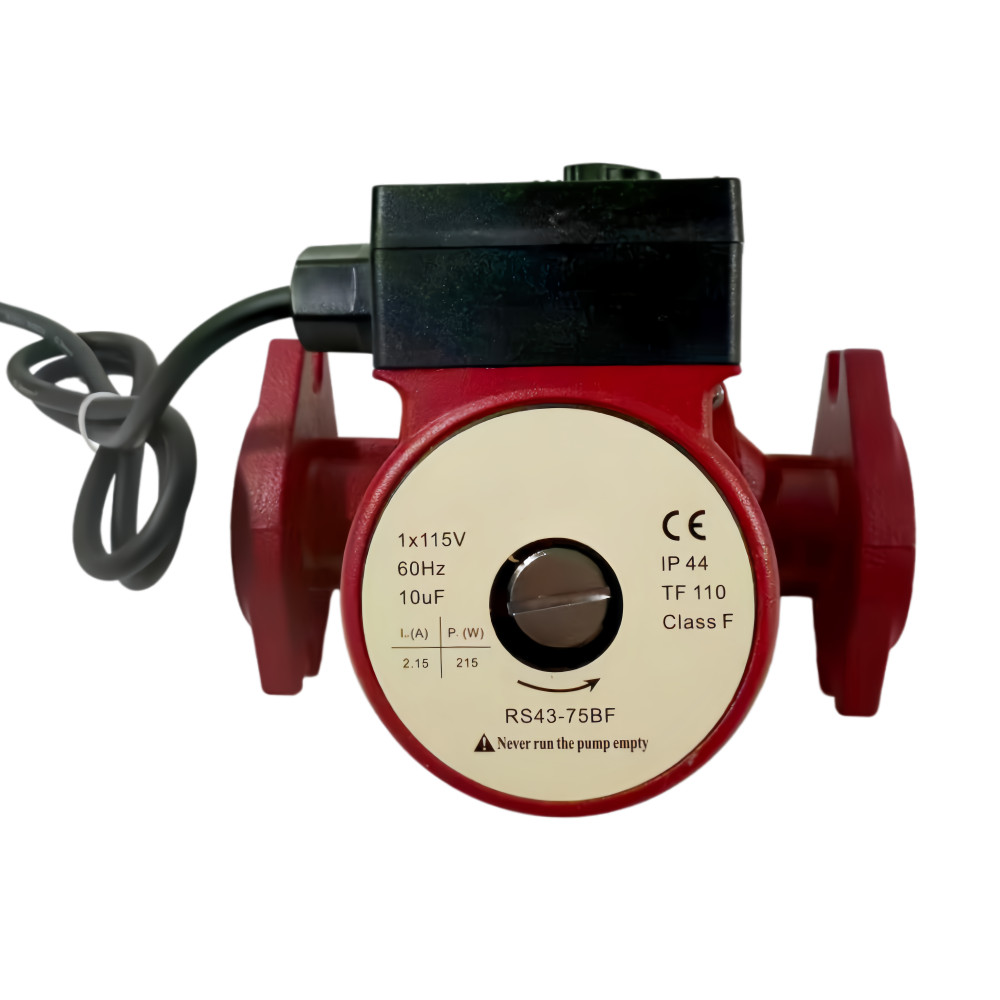 For Grundfos 115V 1-Speed 40.9GPM 1-1/2"Flange Bronze Circulator Pump UP43-75BF