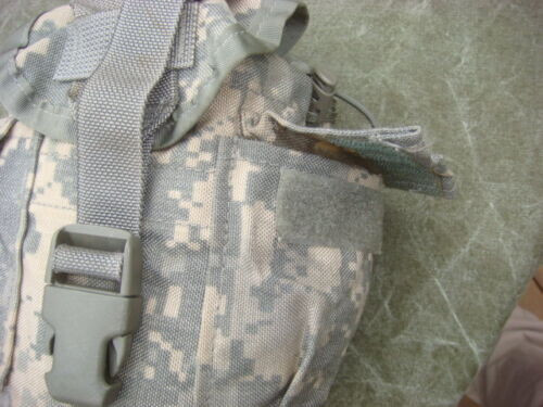 MOLLE II 1 QT Canteen Cover / General Purpose Pouch ACU - 2 Pack EXCELLENT