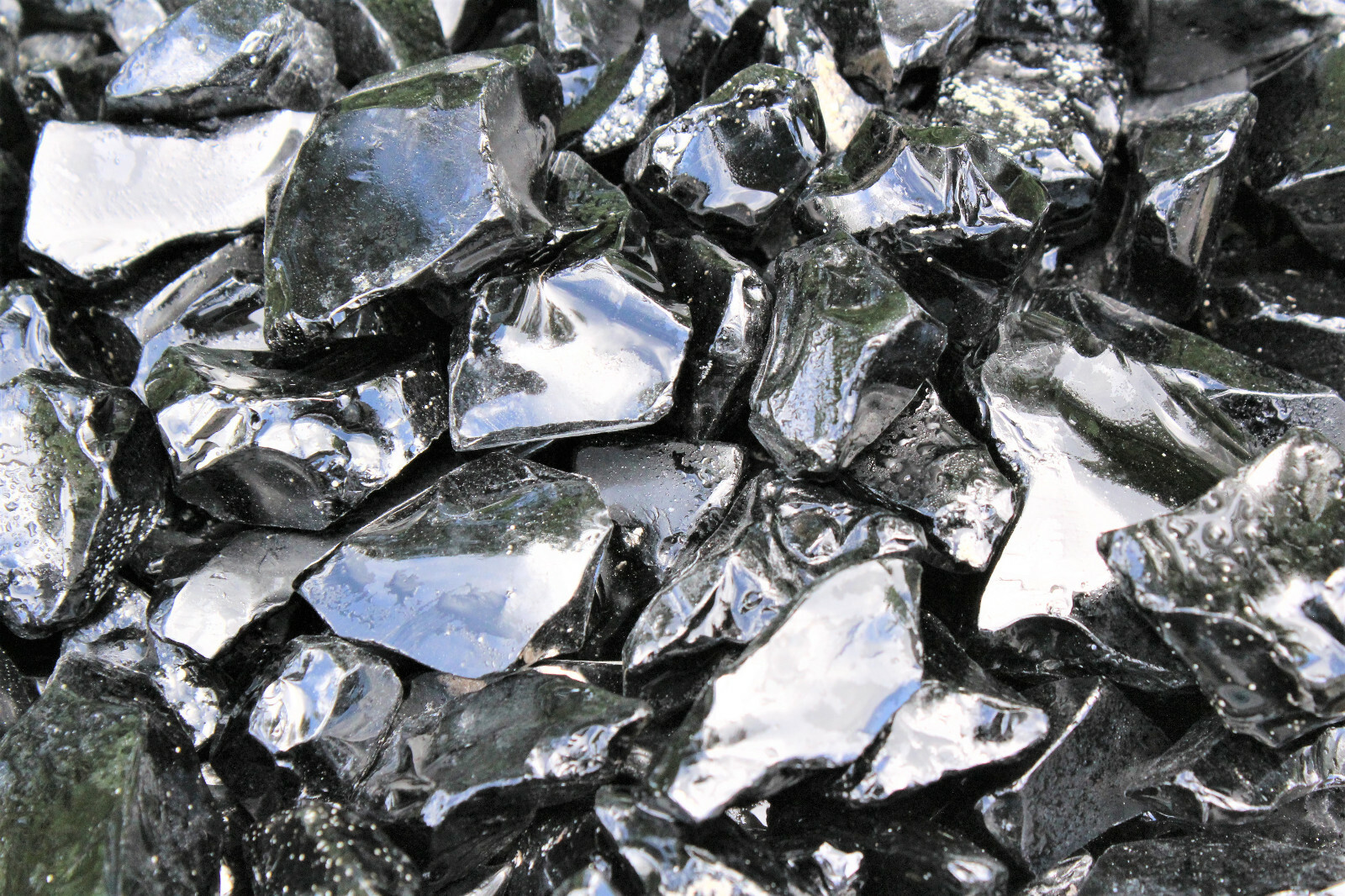 1/4 lb Bulk Lot Natural Rough Black Obsidian Raw Rock Stone Crystal Healing 4 oz