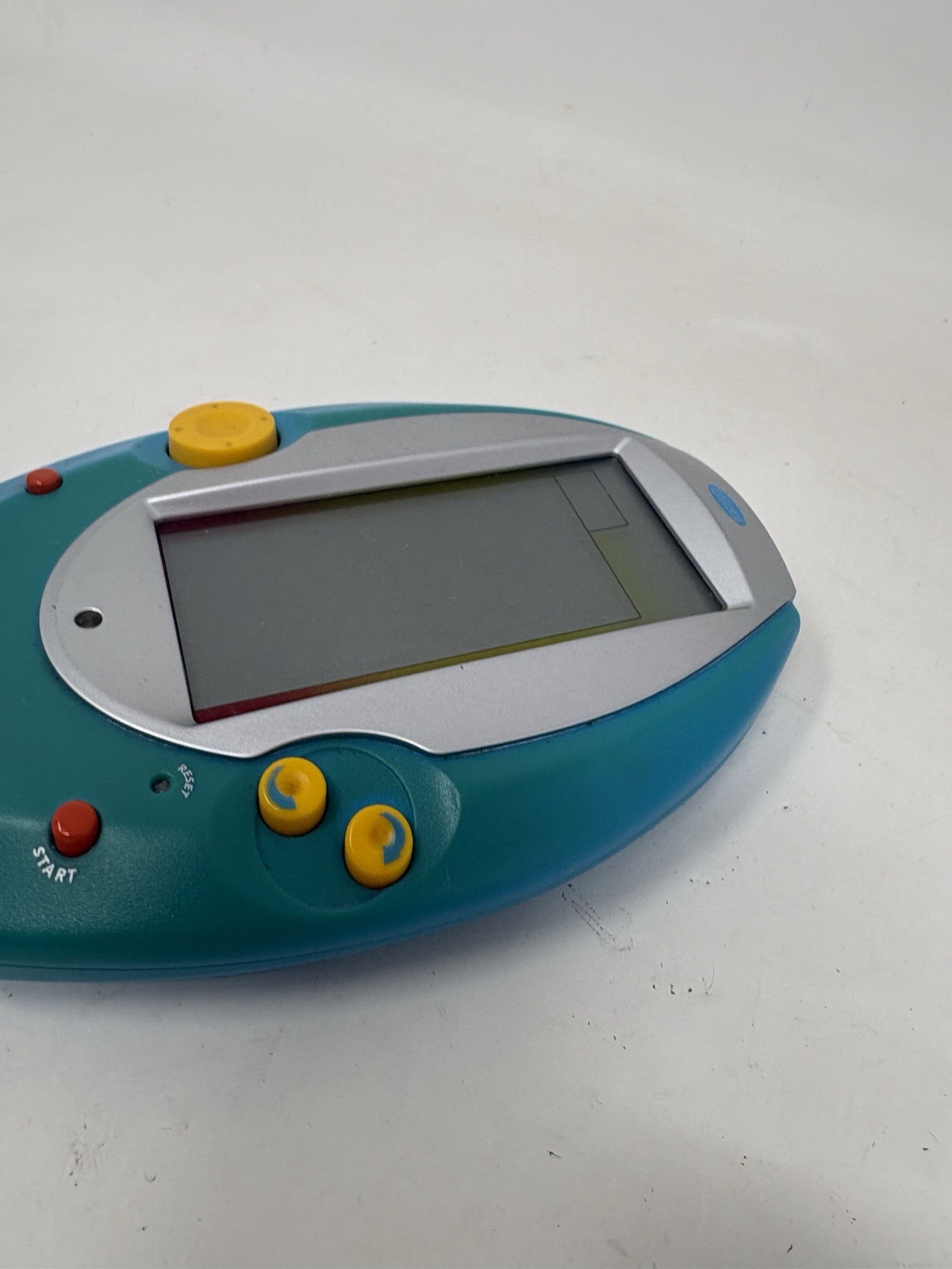 Vintage 2005 Radica Tetris Handheld Electronic Game Blue Silver Tested WORKS!