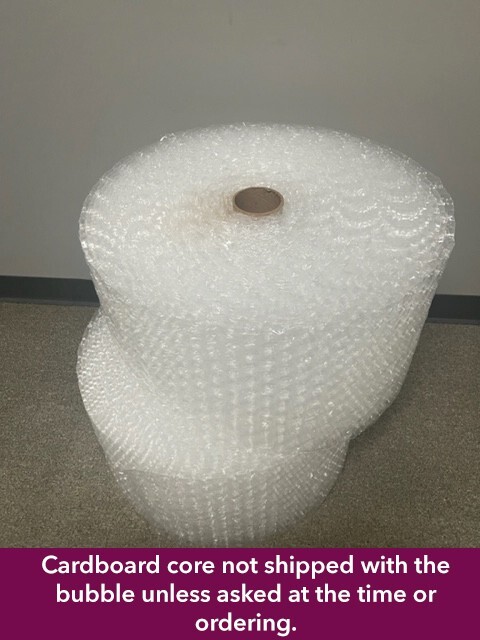 Bubble Cushioning Wrap 1/2" 250 ft² x 12'' Perforated Every 12" LARGE BUBBLE