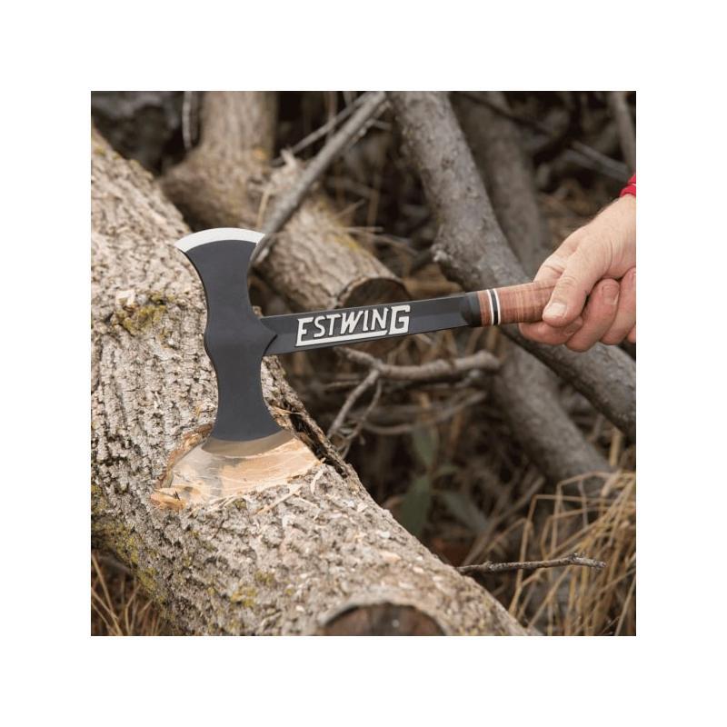 Estwing EDBA Black Eagle Leather Grip Double Bit Axe