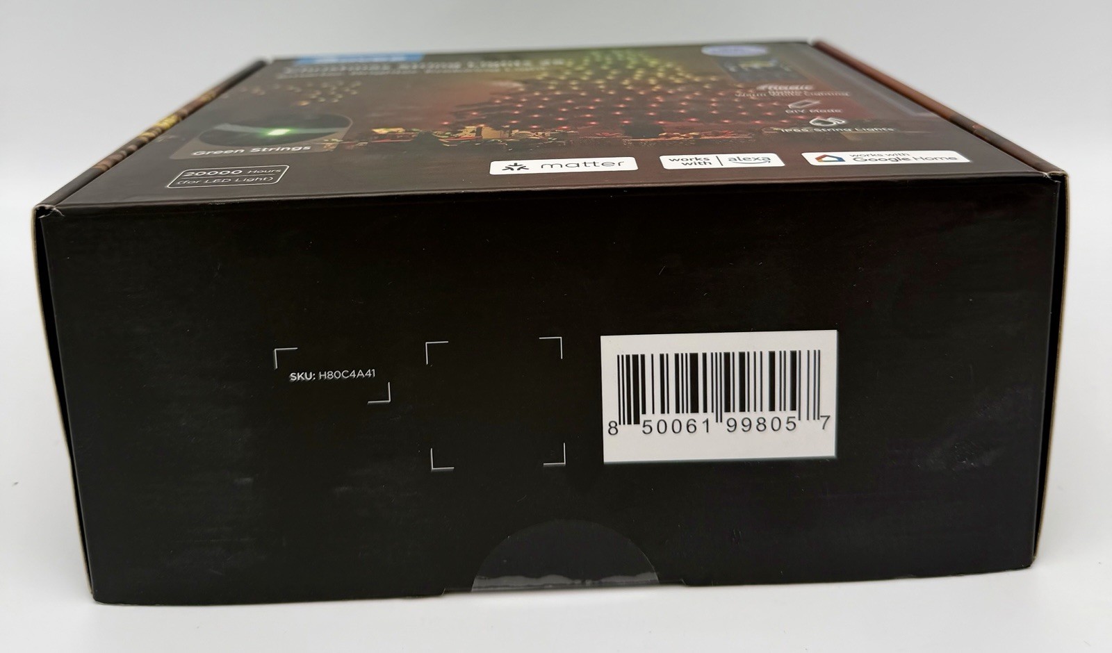 Govee 65.6ft Green Christmas String Lights 2S - Multi Color- 200 LEDs New Sealed