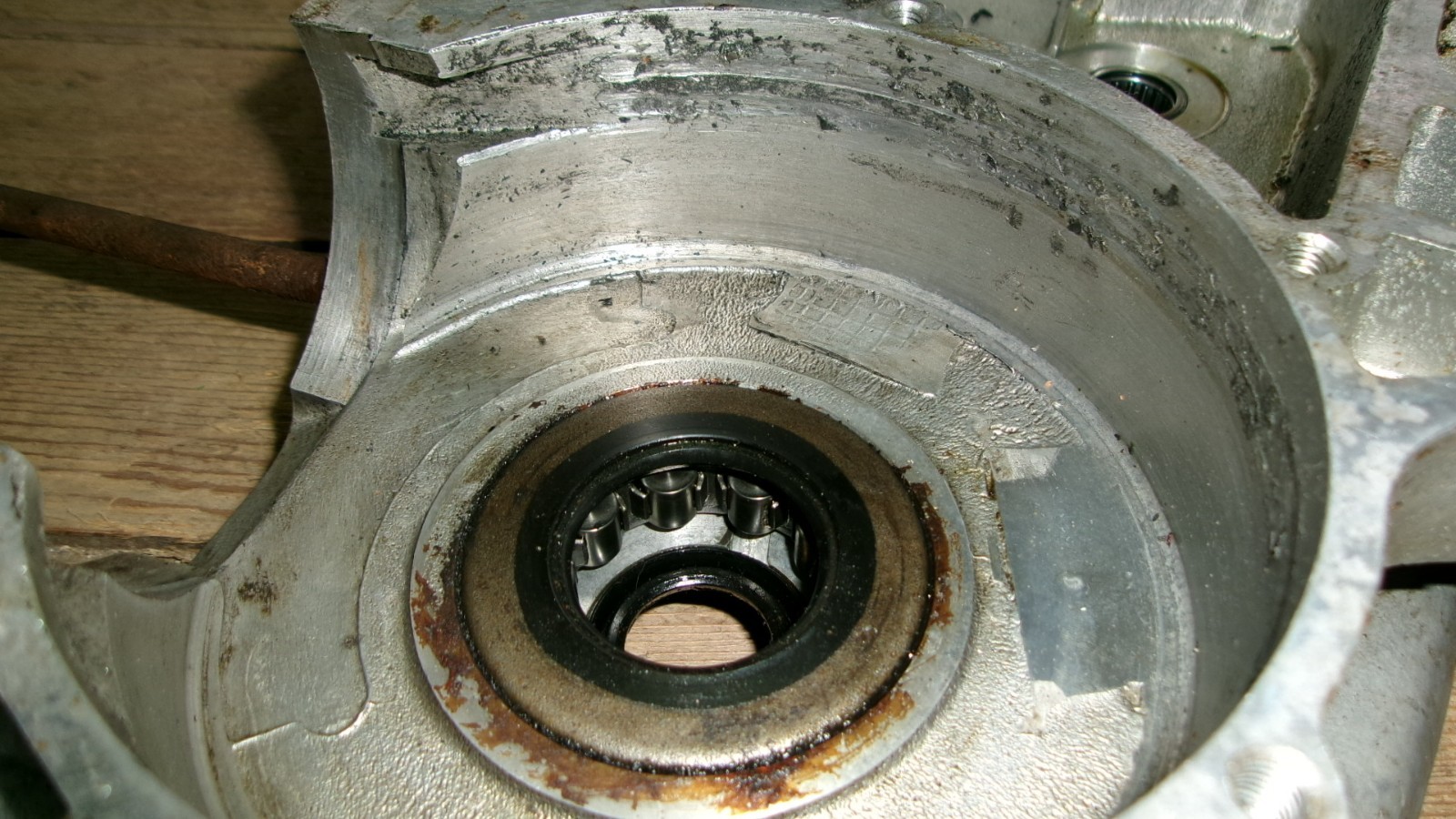 Maico Square barrel 400 engine case set T401XXX 1972