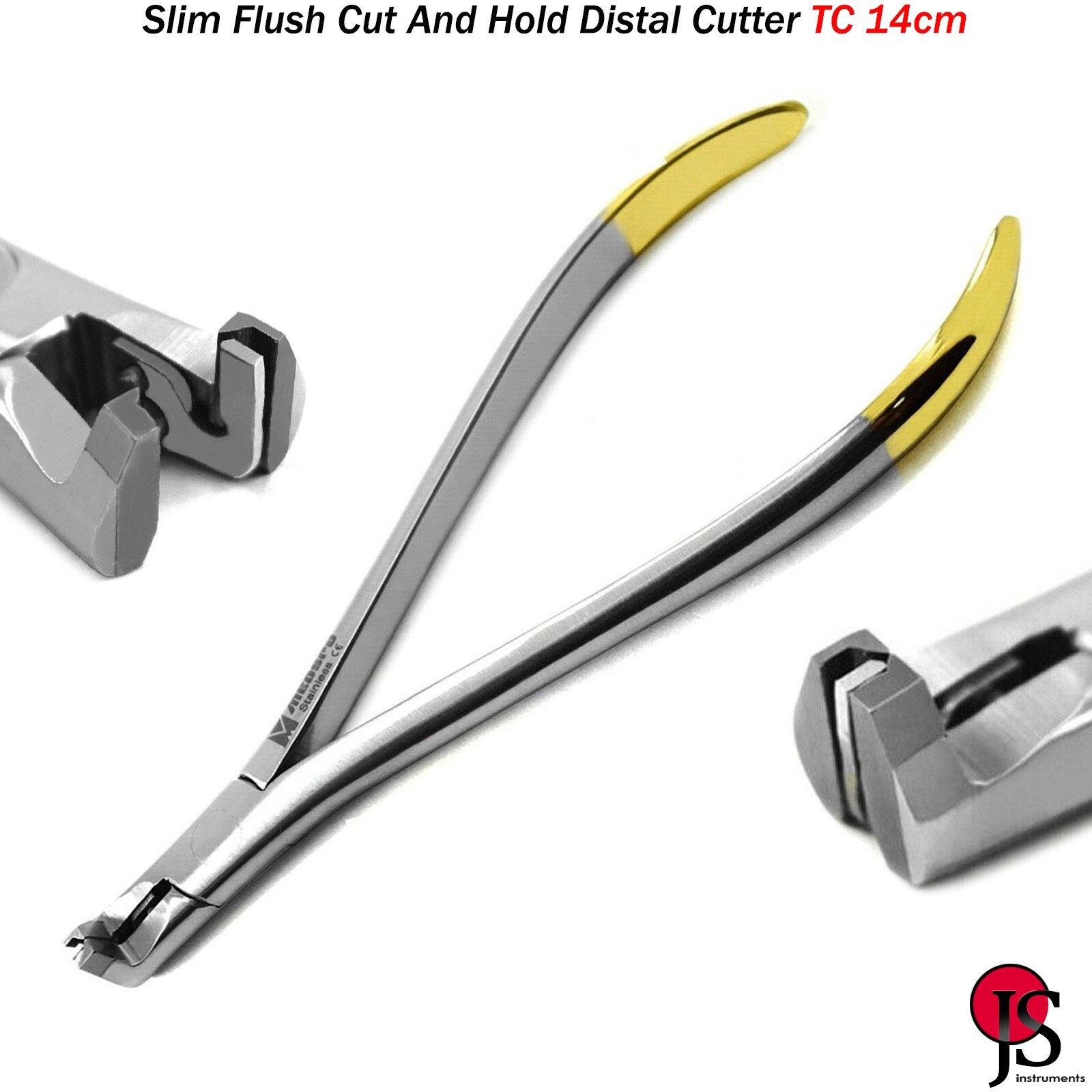 Distal End Cutter Flush Cut Hold Ligature Wire Orthodontic Pliers Dental Ortho