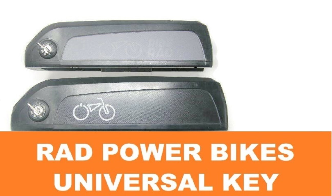 🔑 RAD Power Bikes Universal Battery Key RadRover RadMini Runner City Expand5 🔑