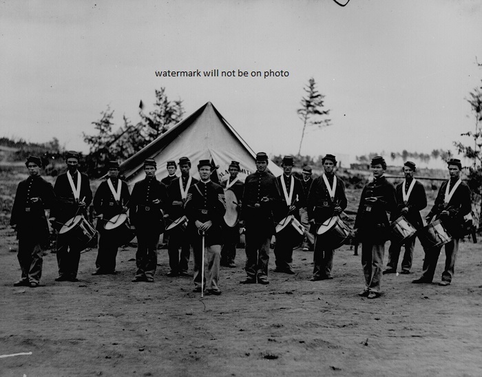 Federal Regimental Drum Corps 8"x 10" Civil War Photo Picture #86