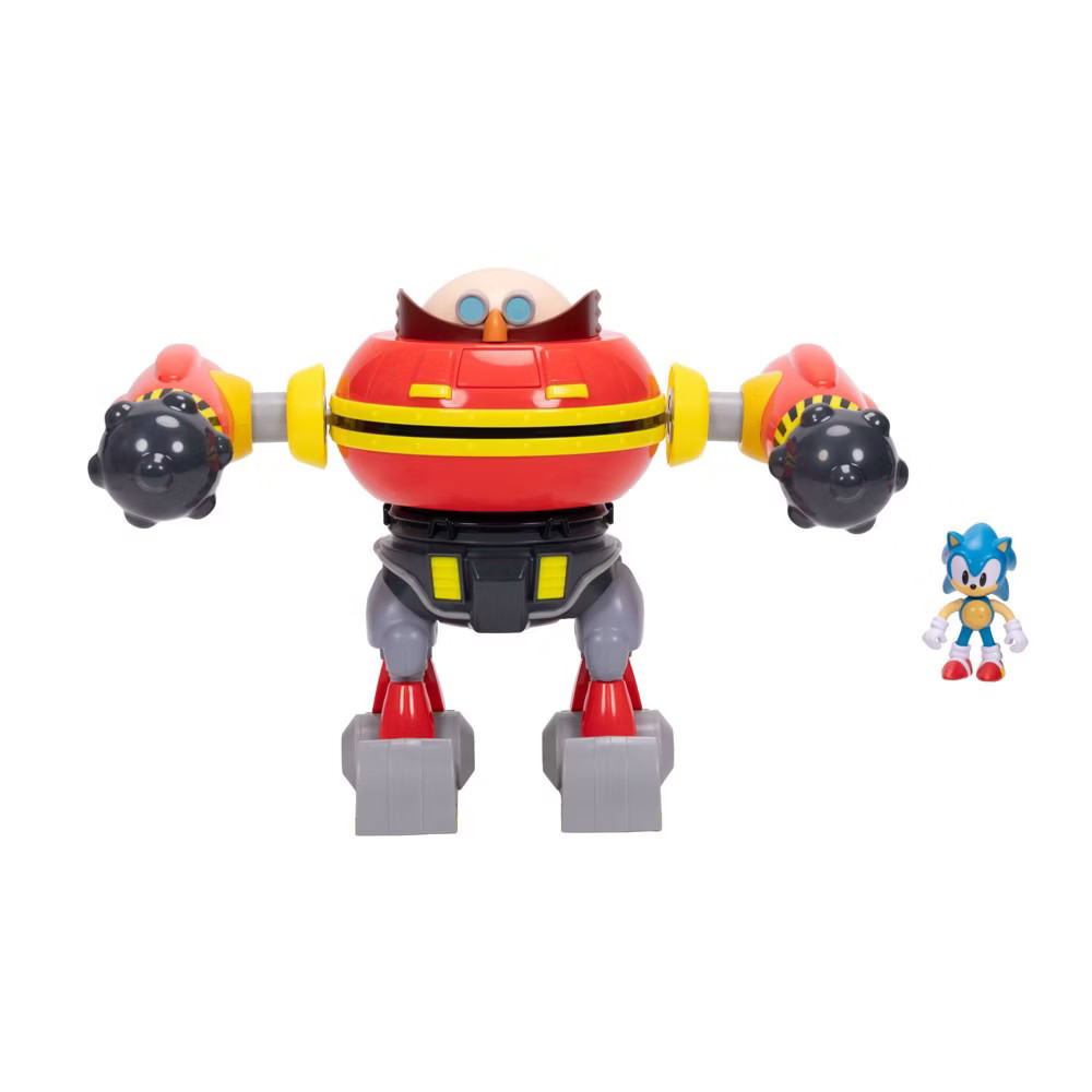 Sonic the Hedgehog 2.5" Hammer Egg Robot Battleset with Figure