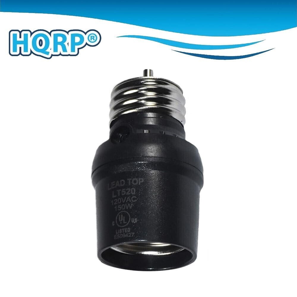 2-Pack Sensor Automatic Dusk to Dawn Light Socket E26 E27 for Outdoor Lighting