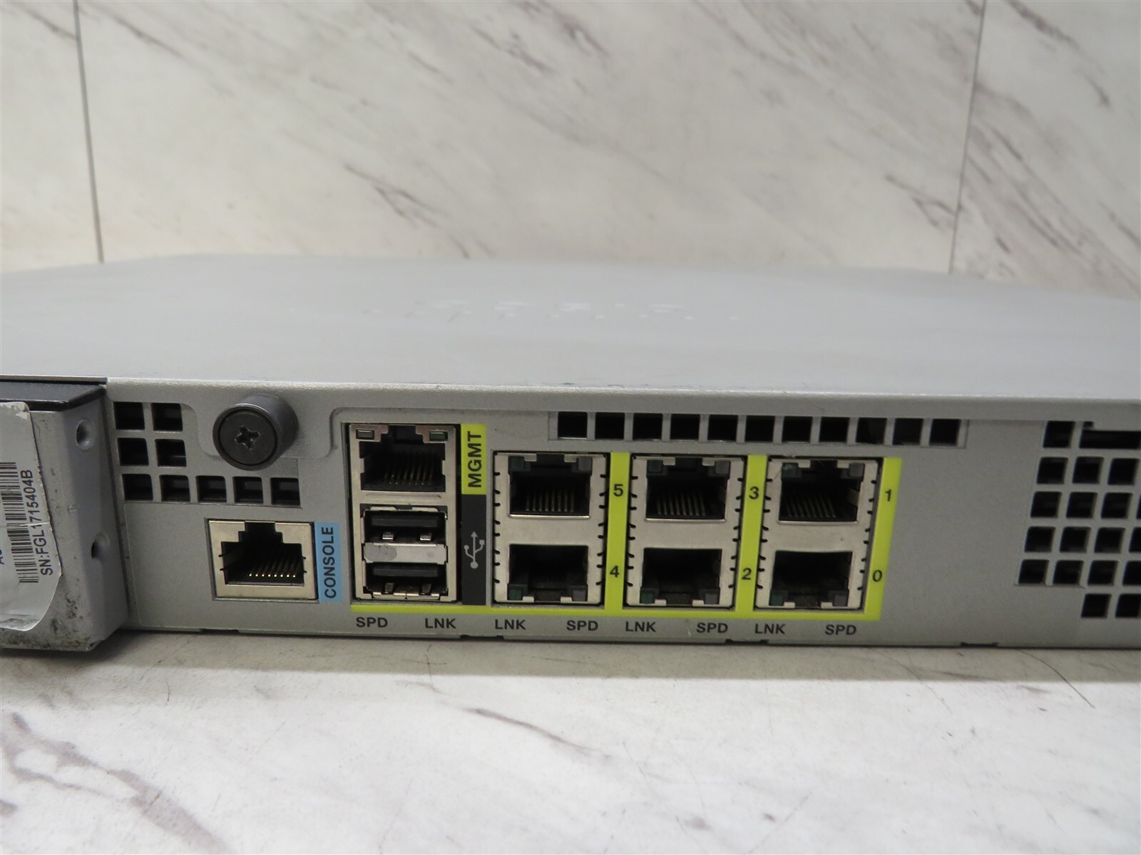 Genuine Cisco ASA 5512-X Firewall Security Appliance w/ Power Cord