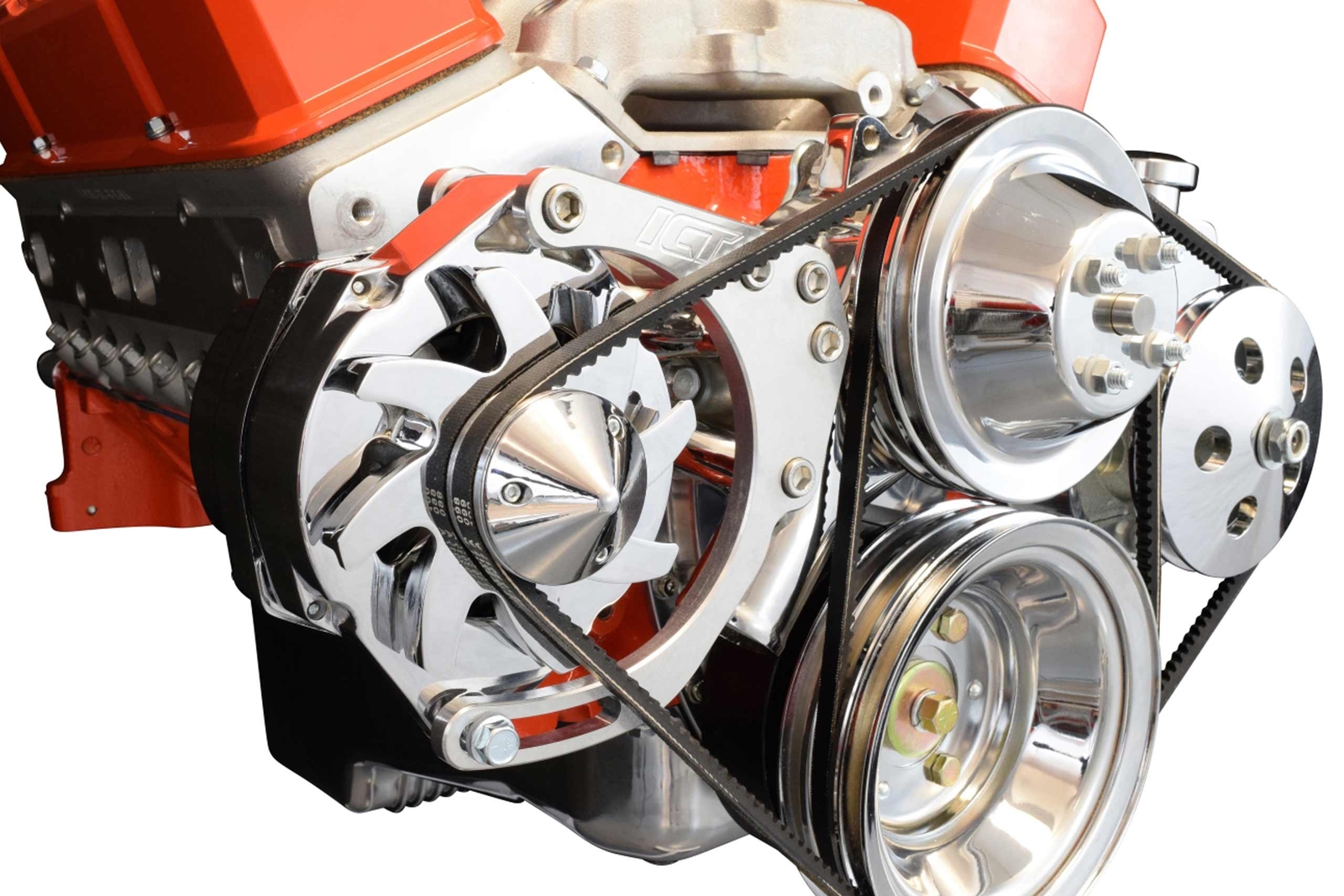 SBC Alternator / Power Steering Pump Accessory Drive Bracket Kit for Double H...