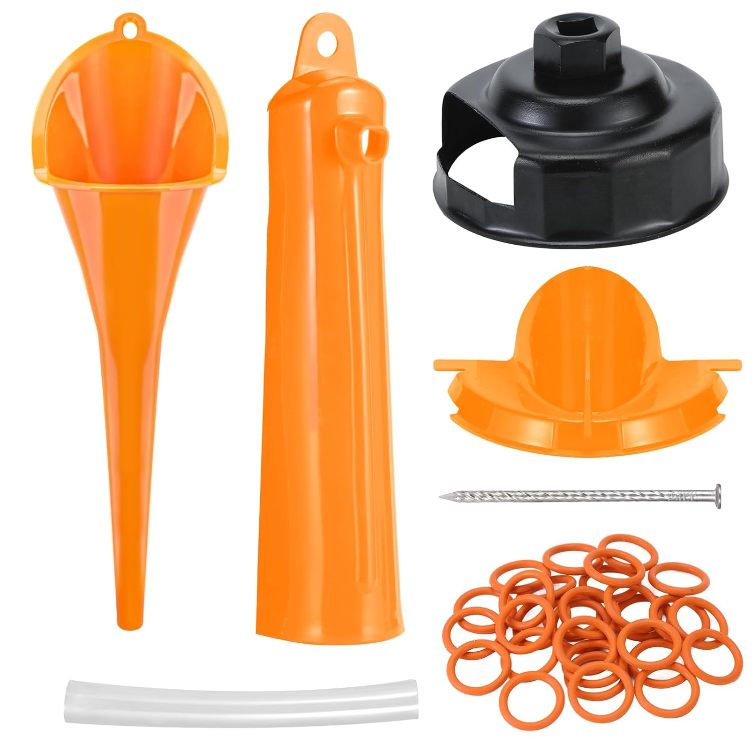 Oil Change Kit Compatible with Harley-Davidson, Complete Motorcycle Oil Change T