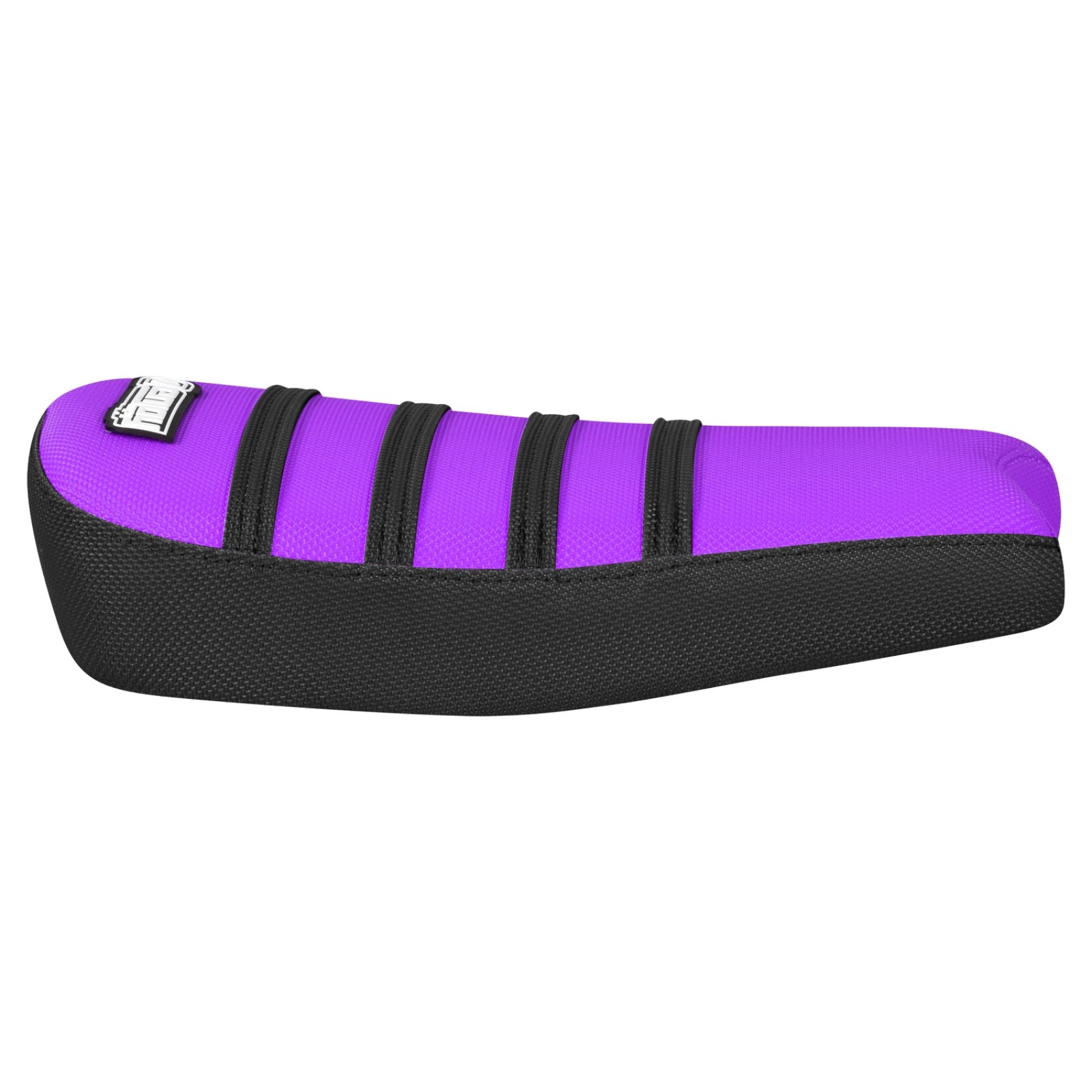 Coleman CT 200 U-EX EXR Mini Bike seat cover BLACK/ PURPLE/ BLACK ribs #593