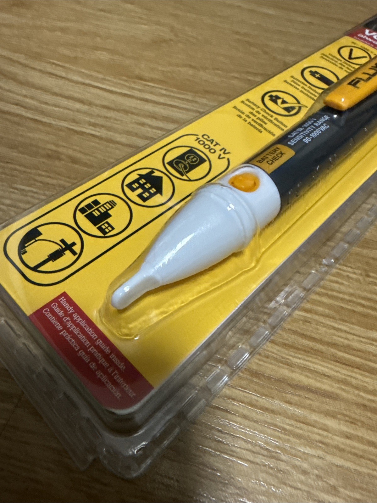 Fluke Flk2ac/90-1000C Voltage Detector, 90 To 1000V Ac, 5 In Length, Visual