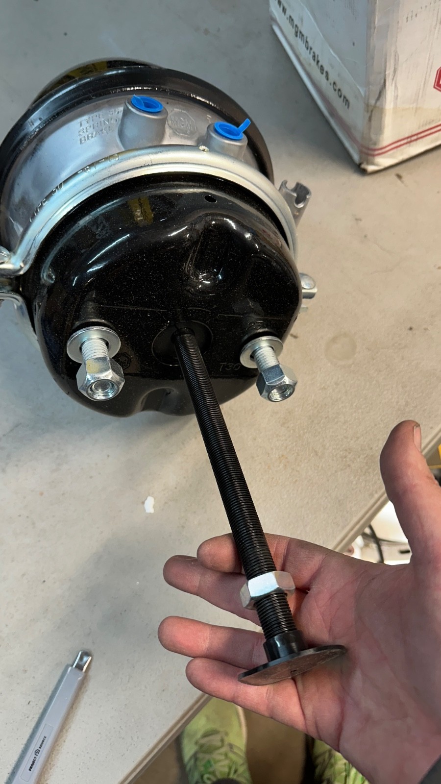 MGM Brakes 3433051 Tandem Spring Brake TR3036 NOS