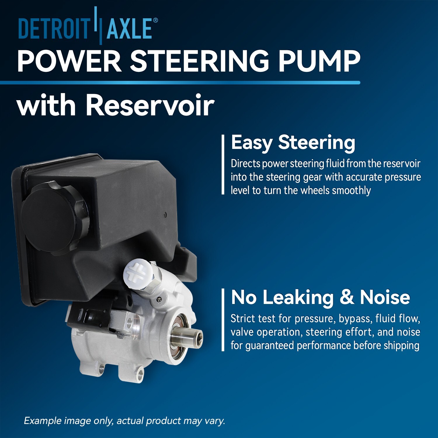 Power Steering Pump with Reservoir for Avalanche Silverado Suburban Sierra 1500