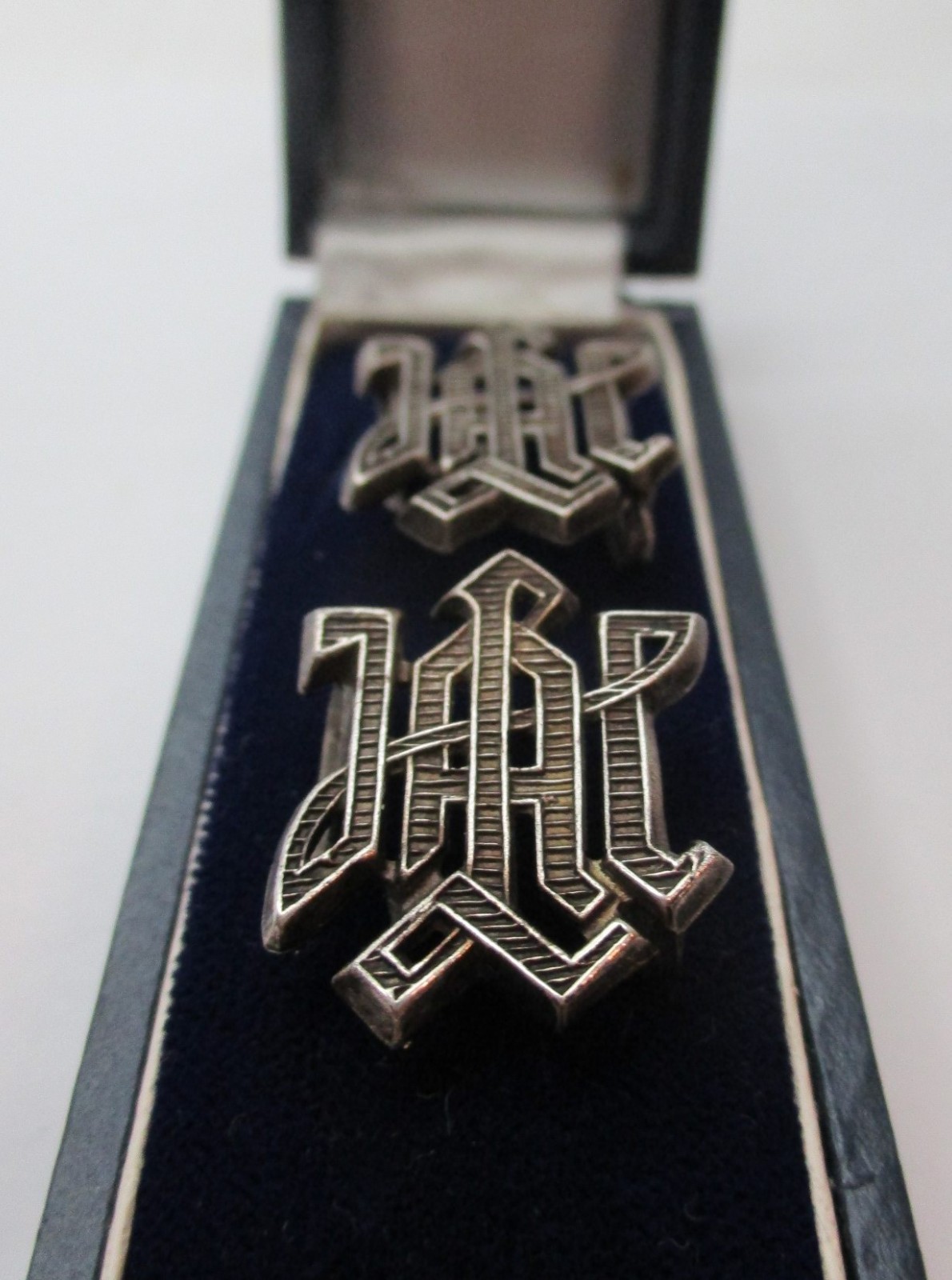 Two Badge German Silver Panzer Rare