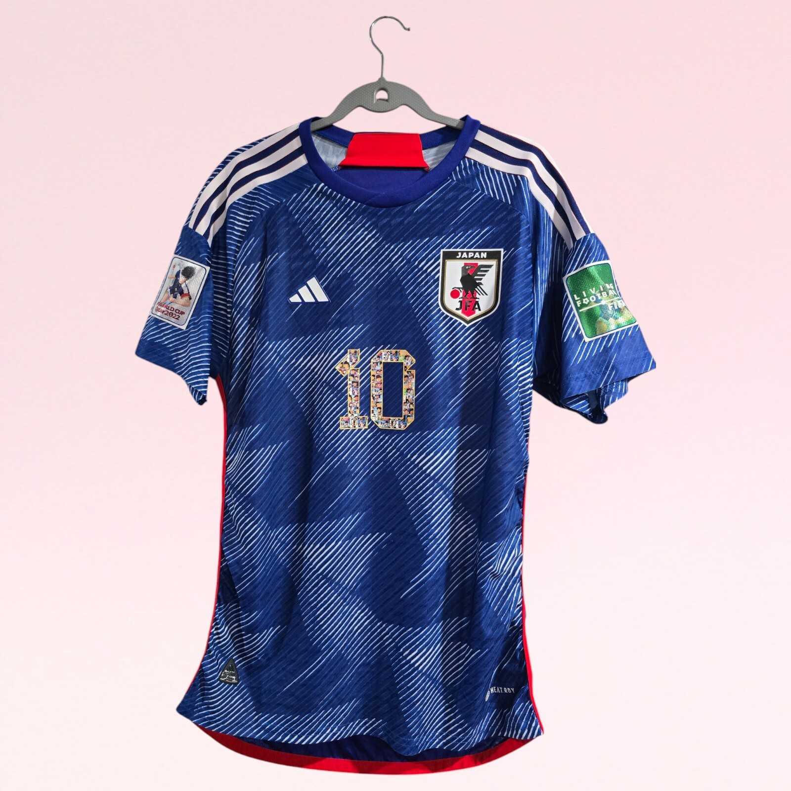 JAPAN HOME NATIONAL TEAM JERSEY - 2022 - CAPTAIN TSUBASA # 10 - MEDIUM