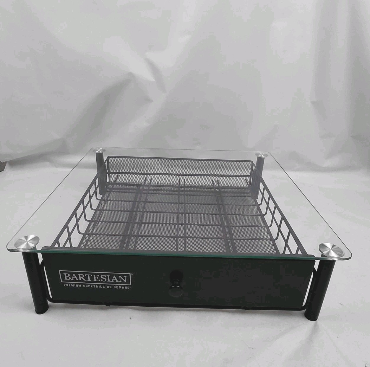 Bartesian Cocktail Capsule Storage Drawer Organizer Holds 36 Excellent Condition