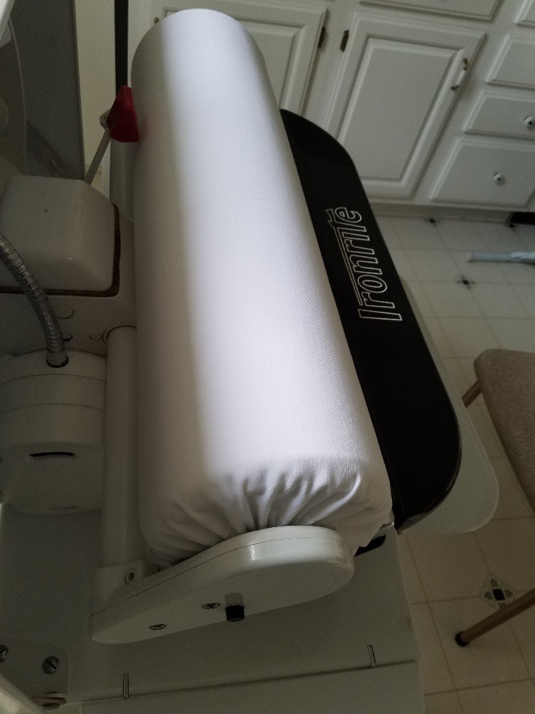 COMBO PAK Ironrite Pad Burlap TWO Roller Covers w/install use care instructions