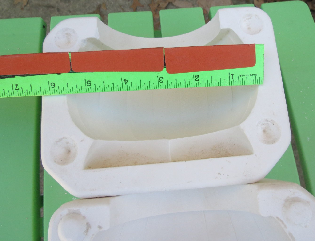 Dona's Vintage 1993 Bloomer Basket Slip Mold D-1173 Flower Pot