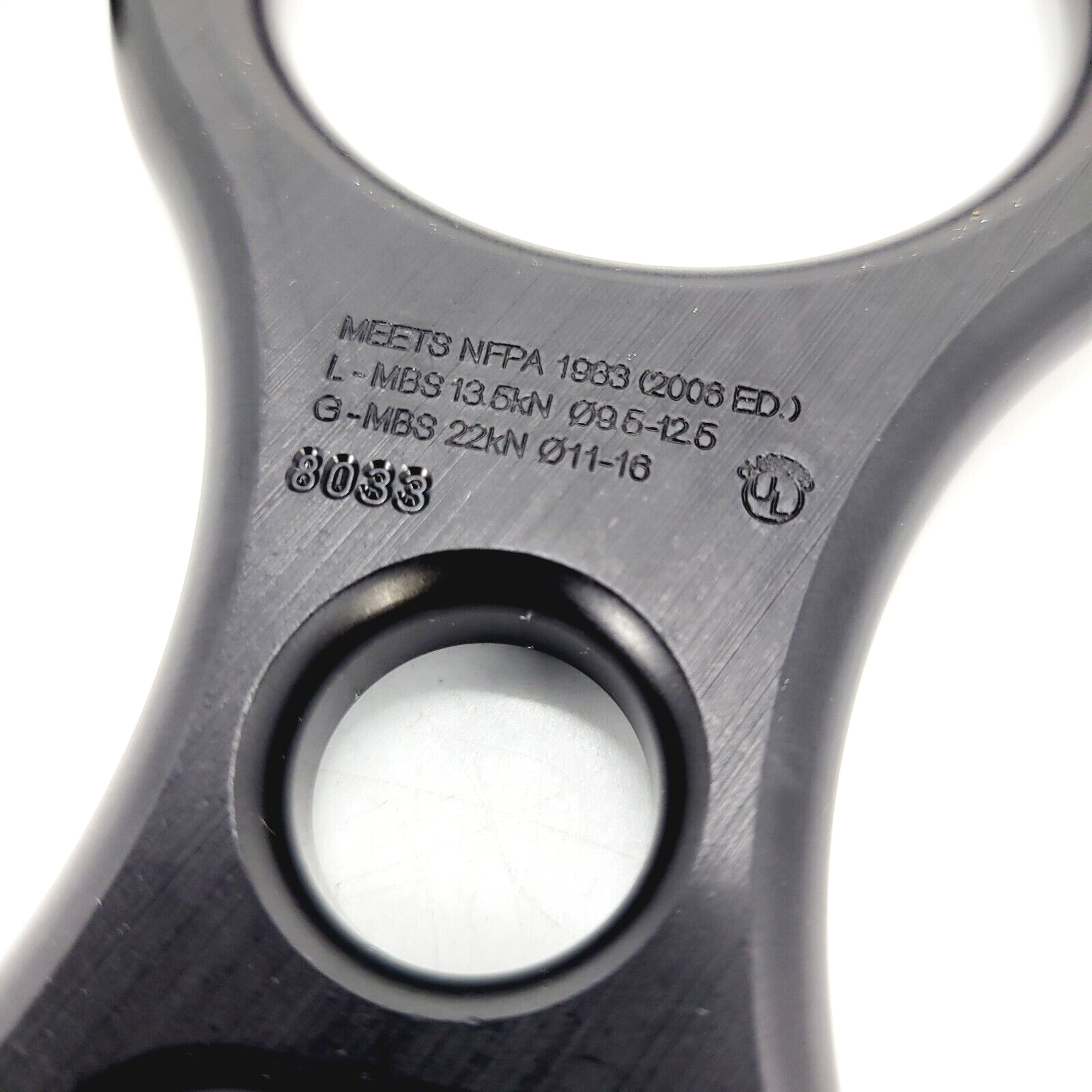 SMC Rescue 8 - NFPA Descender Mountain Climbing Black