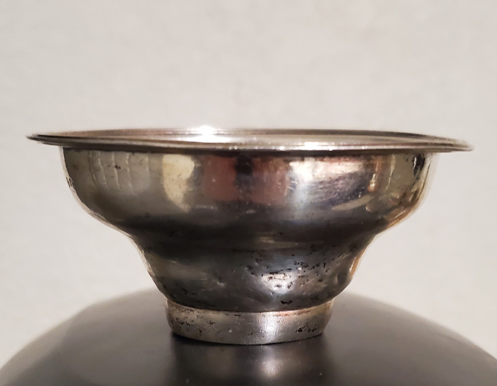 Antique Georgian Sterling Silver Wine Funnel Strainer London Hallmarked 49 Grams