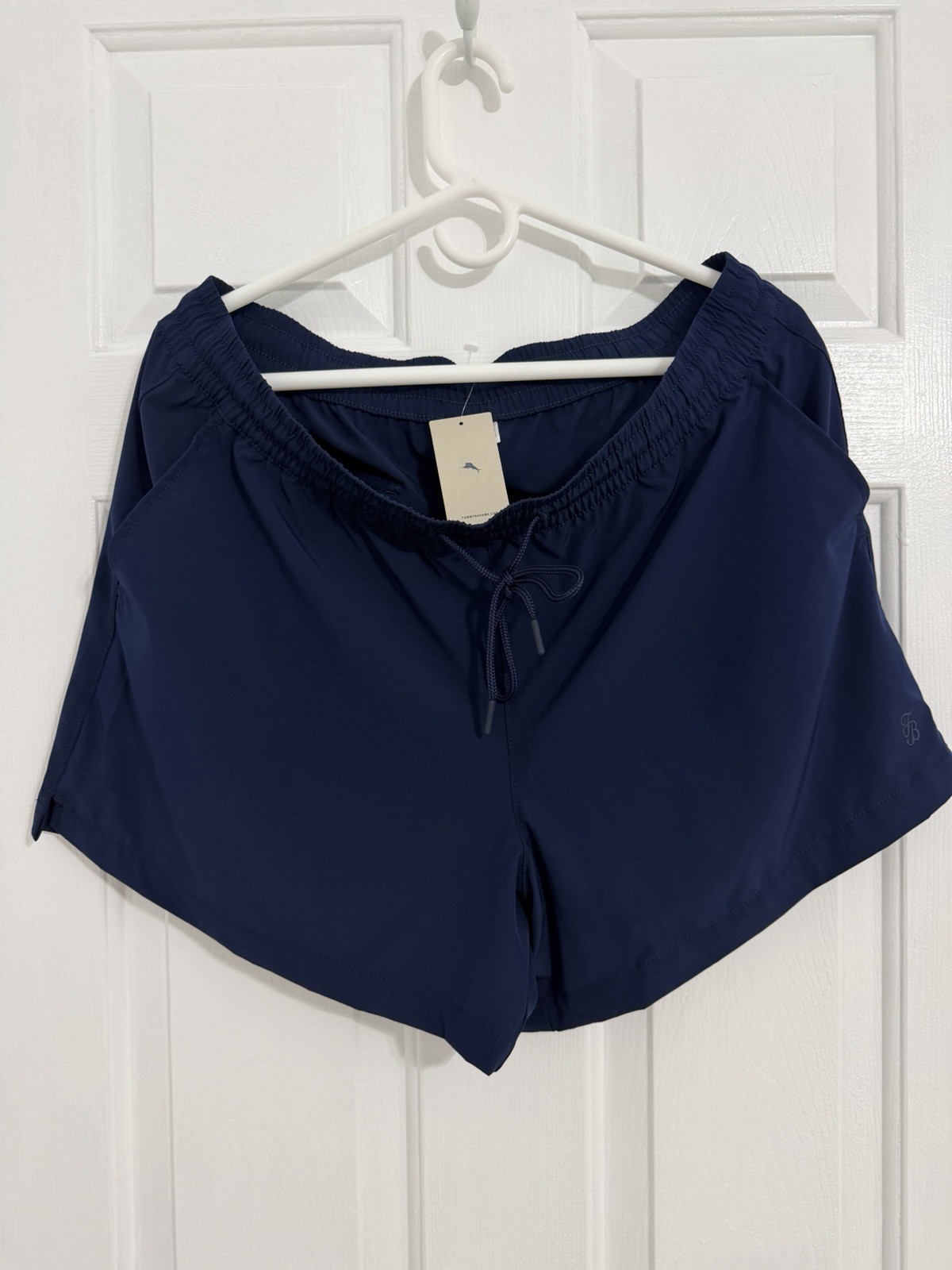 NWT-Tommy Bahama Women’s Solid Board Short-Mare Navy-Size Large
