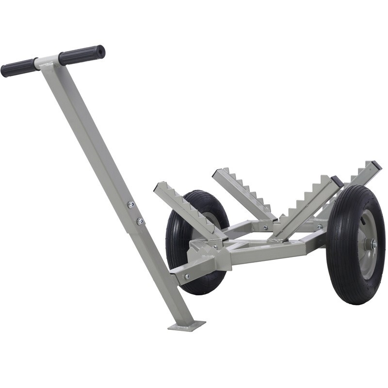 Heavy Duty Log Dolly with Chocker Chain & Load Binder Log Wood Transport