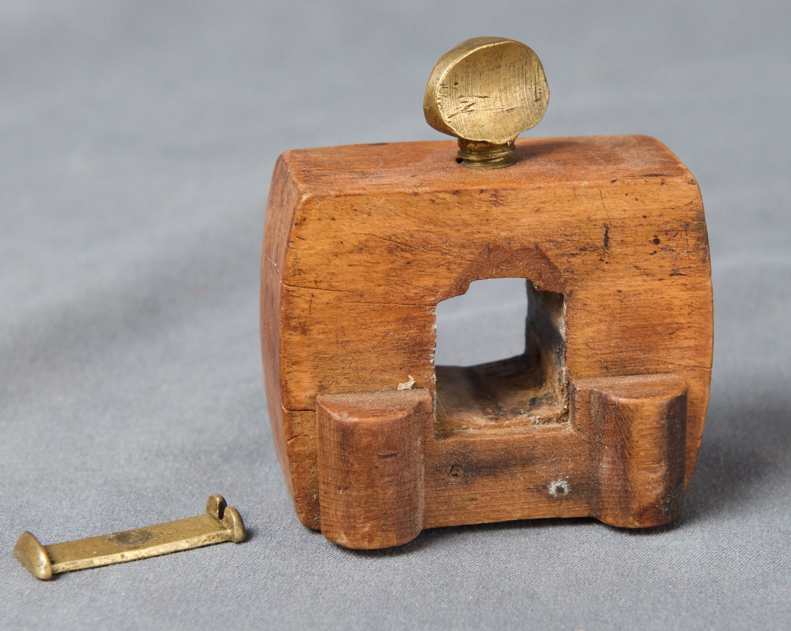 Vintage Stanley No. 65 Wood & Brass Marking Gauge - Made In USA