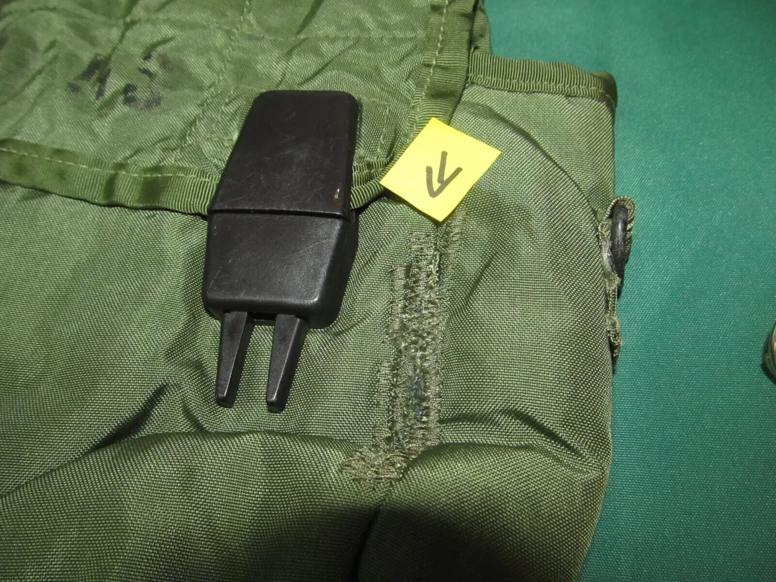 CANTEEN 2 QT QUART & 2QT OD COVER CARRIER US Military Army NO STRAP VGC