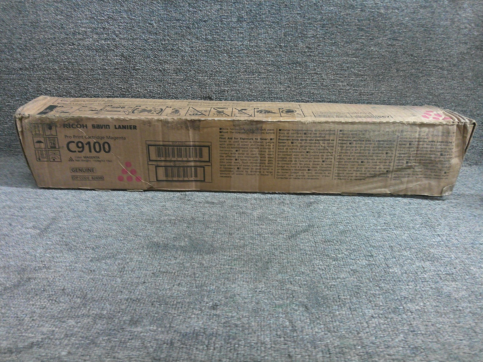 828382 New Genuine Ricoh Savin Lanier Magenta Pro Toner for the Pro C9100