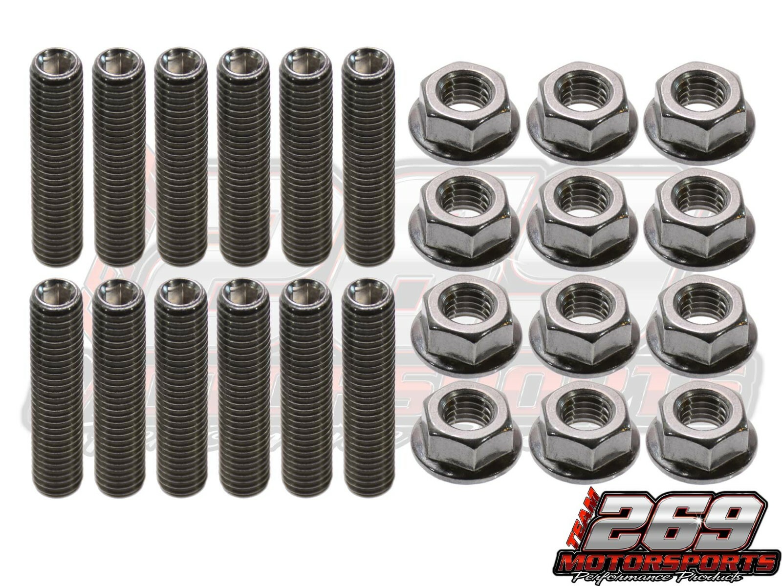 LS HEADER STUD KIT BOLTS STAINLESS STEEL LSX LS2 LS3 LS6 LS7 4.8 5.3 6.0 6.2L