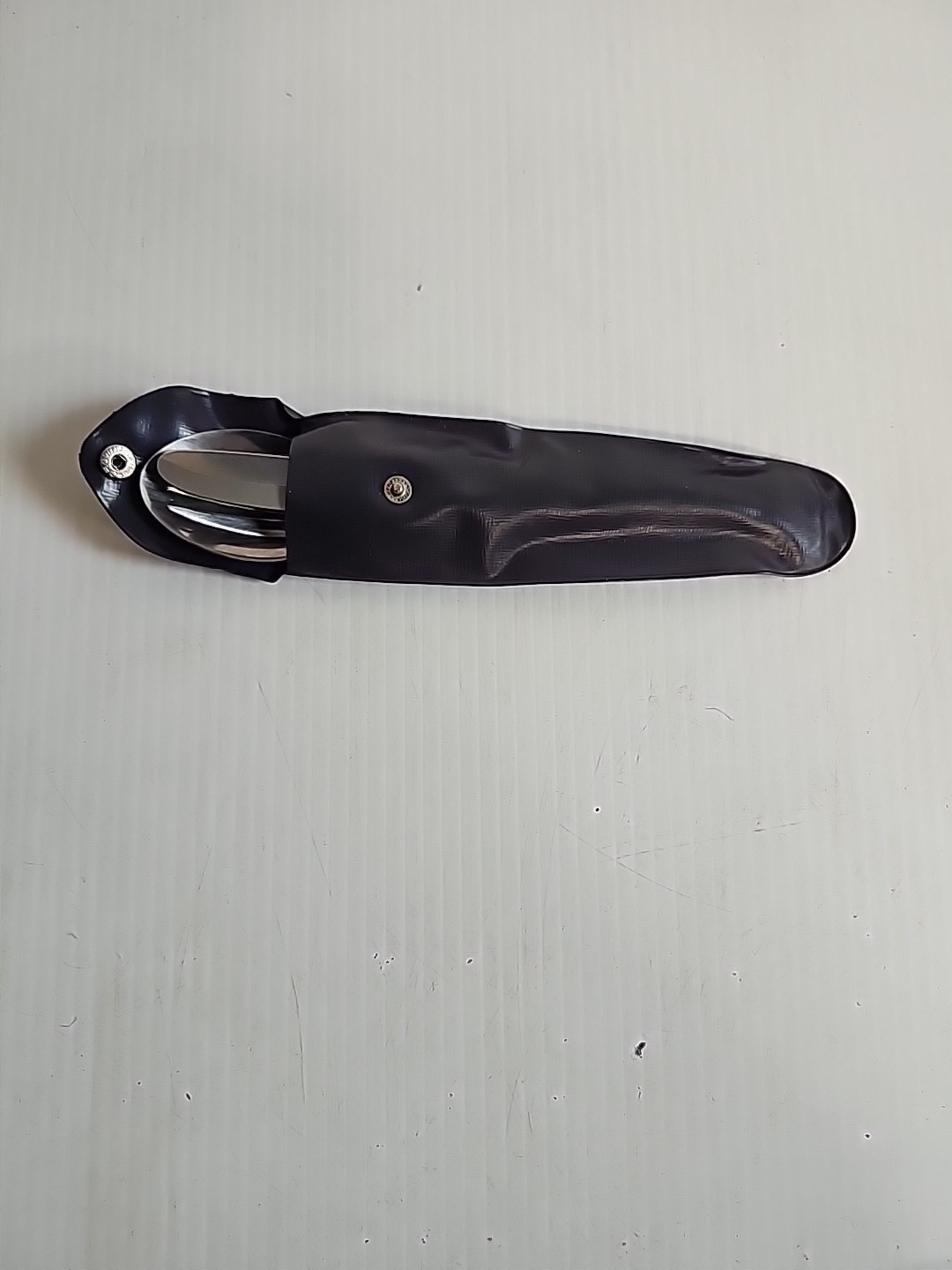 Vintage Camping Eating Utensil Set & Case Knife Fork Spoon Stainless Steel Japan