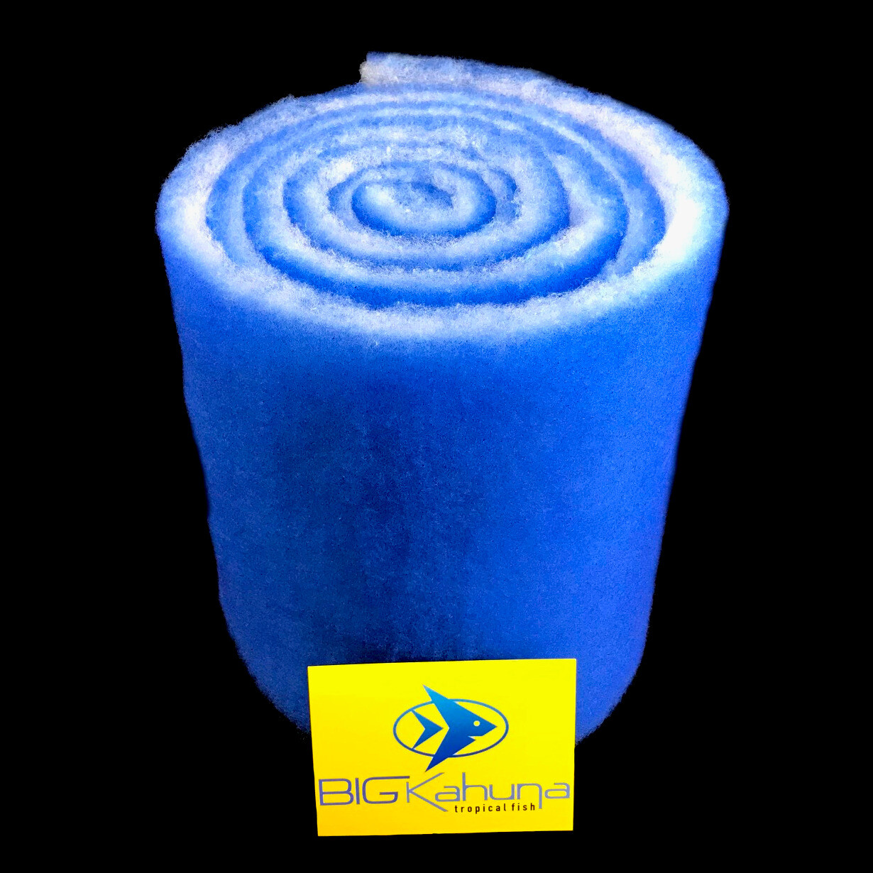 10-FT ROLL BLUE BONDED AQUARIUM FILTER MEDIA PAD 12" X 10' FILTER FIBER FLOSS.