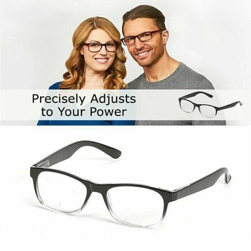 One Power Auto Focus Presbyopi Reading Glasses Readers Adjustable 0.5-2.5 Unisex