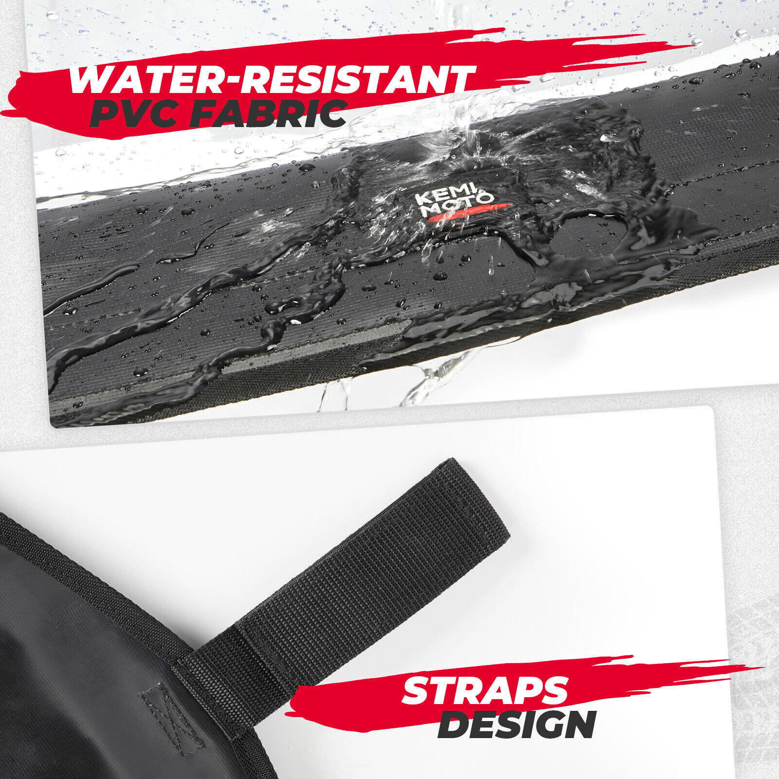 KEMIMOTO Upgraded Soft Upper Doors Set for 2020-2024 Kawasaki Teryx KRX 1000