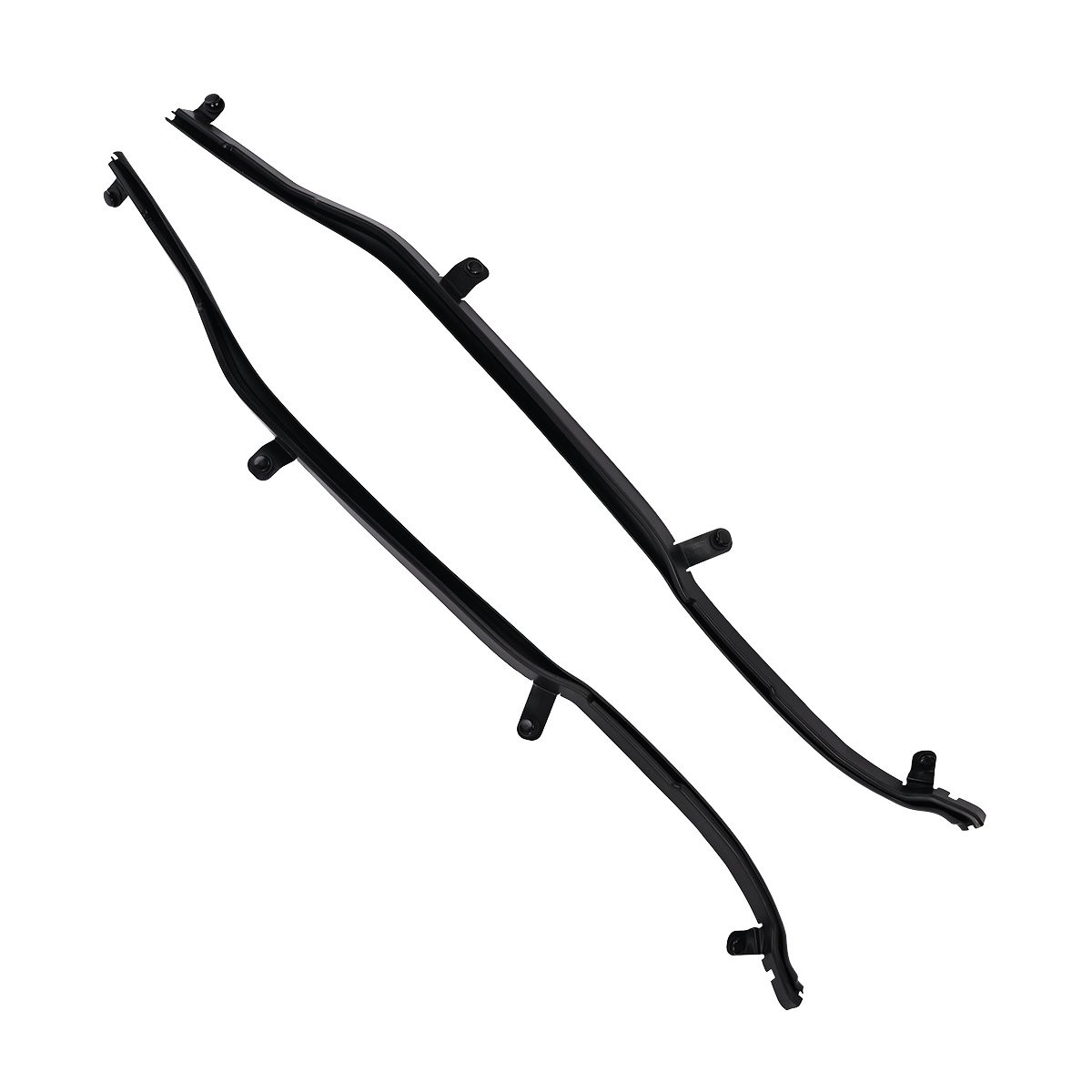 2x Front Edge of Rear Door Weatherstrip Seal LH & RH For Ford Explorer 2011-2019