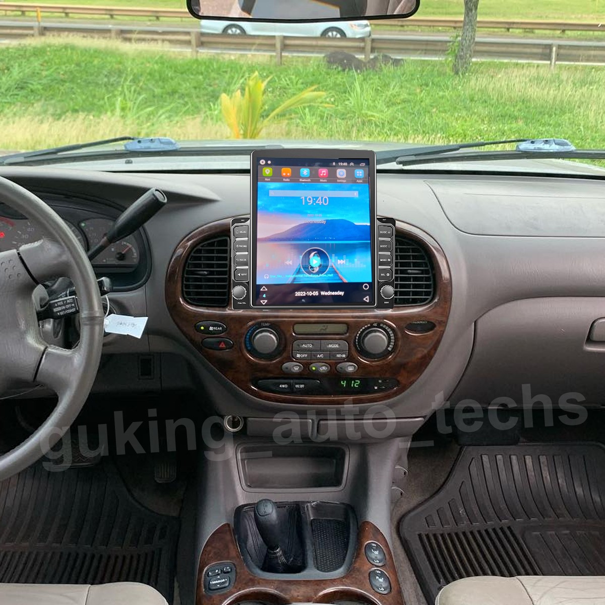 For Toyota Sequoia 2001-2007 Android 15 Carplay Car Stereo Radio GPS+CAM