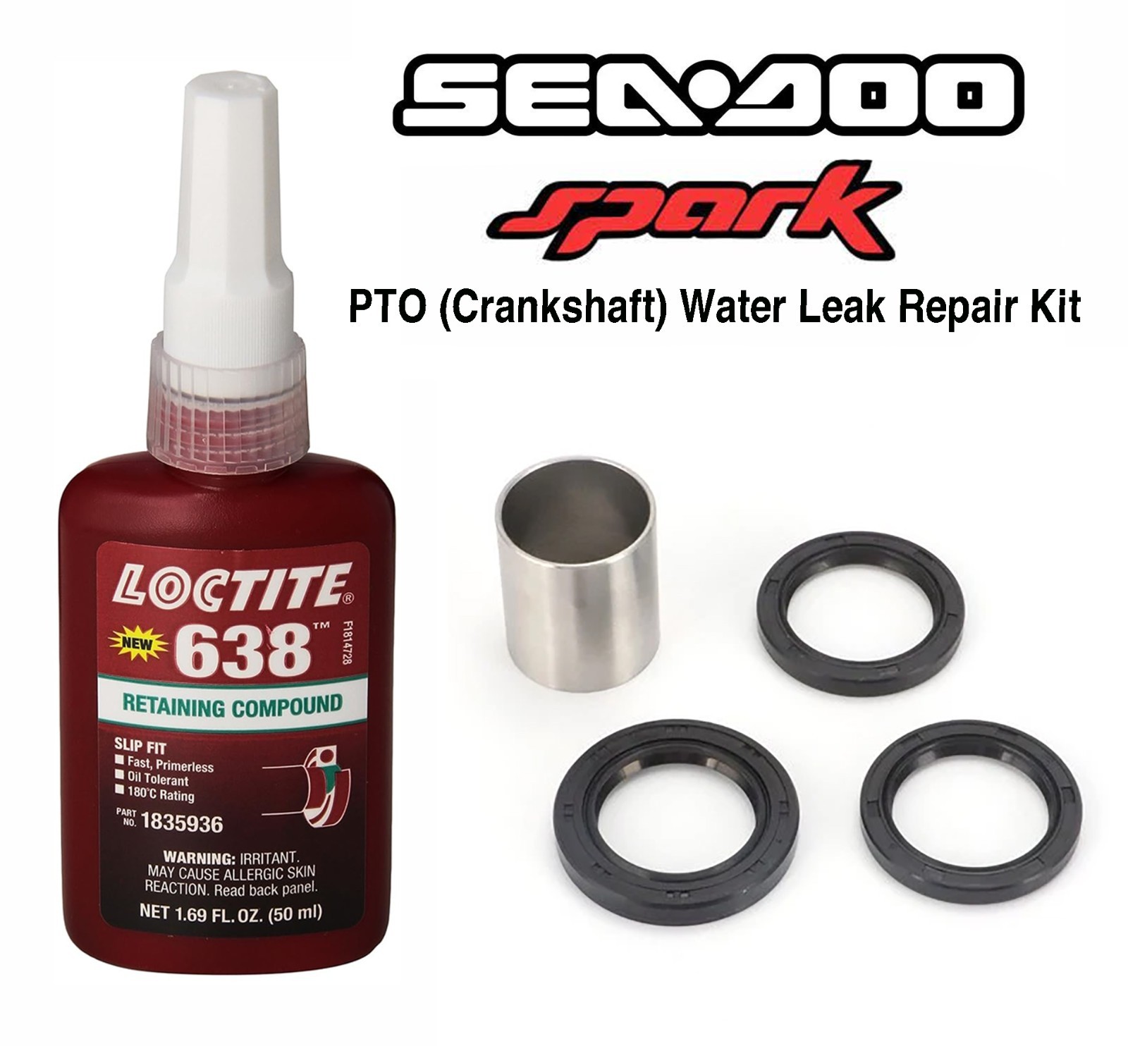 SeaDoo Spark 2014 to 2016 Kit to repair output shaft sleeve