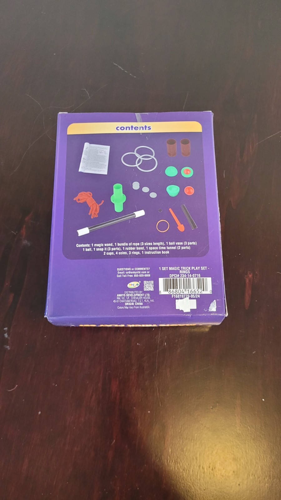 Kids Small Magic Trick Play Set Ages 4+ by Ankyo From Target