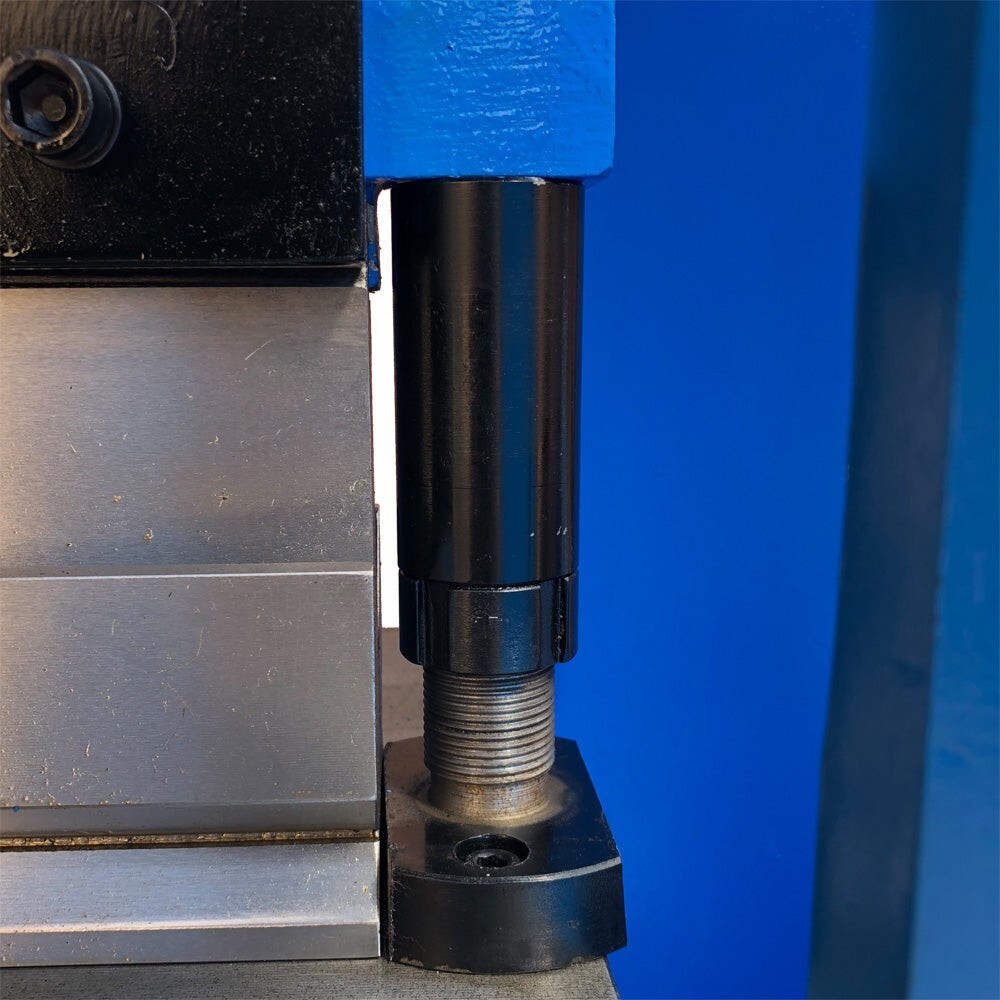 51" x 1/4" Electric 50 Ton Hydraulic Press Brake Bender 2-Cylinder 3-Phase 220V