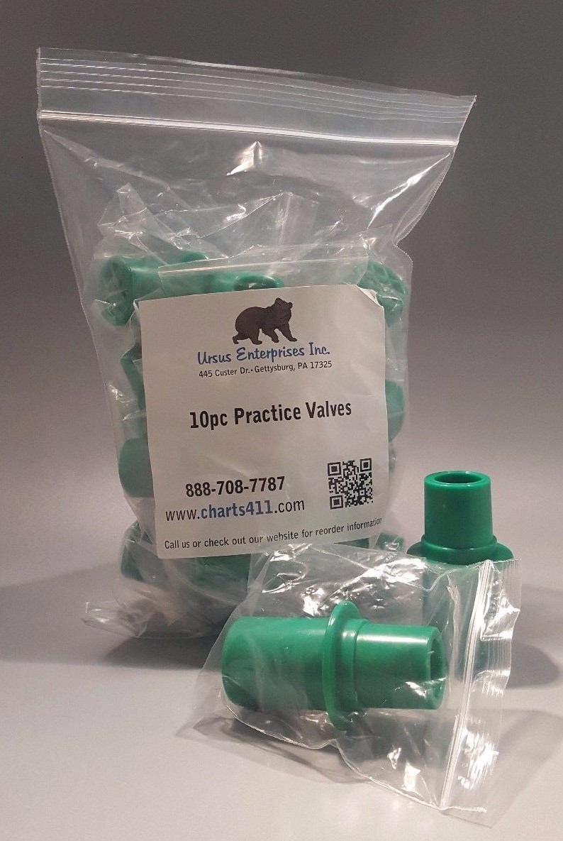 50 Training Valves for CPR (50 Pack) Individually Wrapped!!!