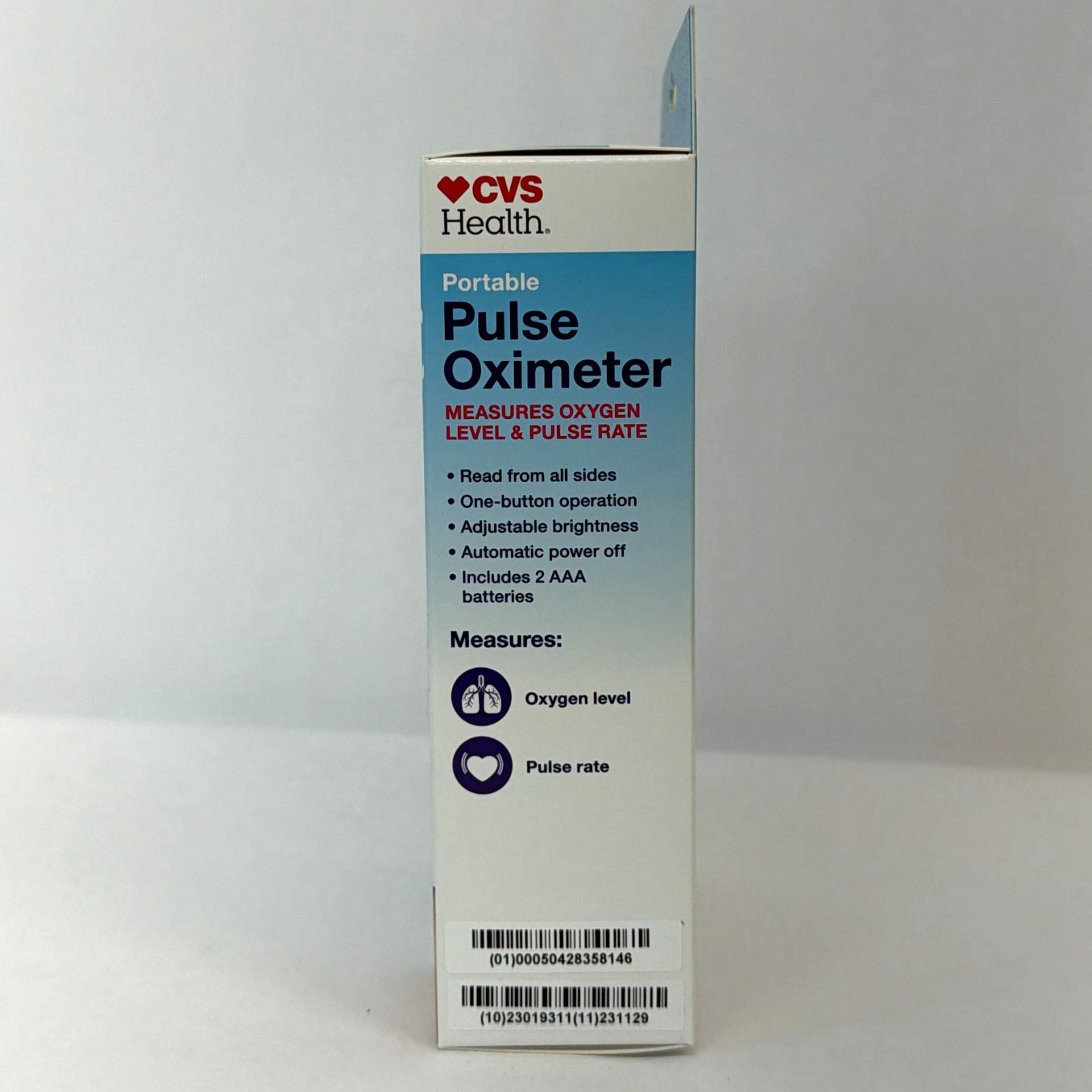 Portable Pulse Oximeter Measures Oxygen Level and Pulse Rate CVS Health