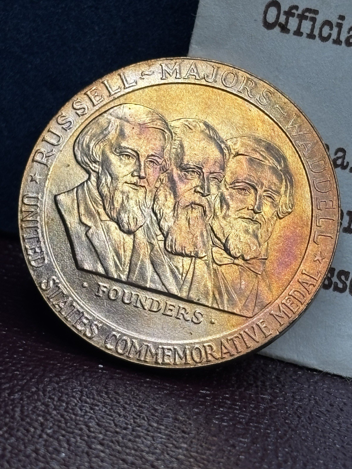 1960 So-Called Dollar - Pony Express Centennial Medal HK-583 RD Rich Toning