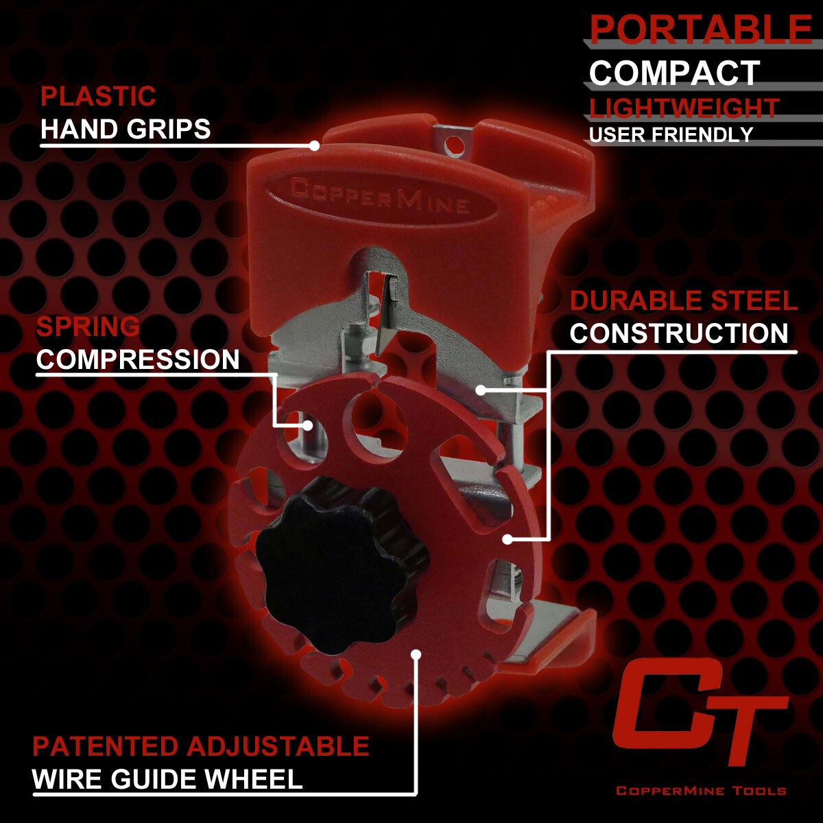 CopperMine Authentic Copper Wire Stripping Machine Handheld Wire Stripper CT-102