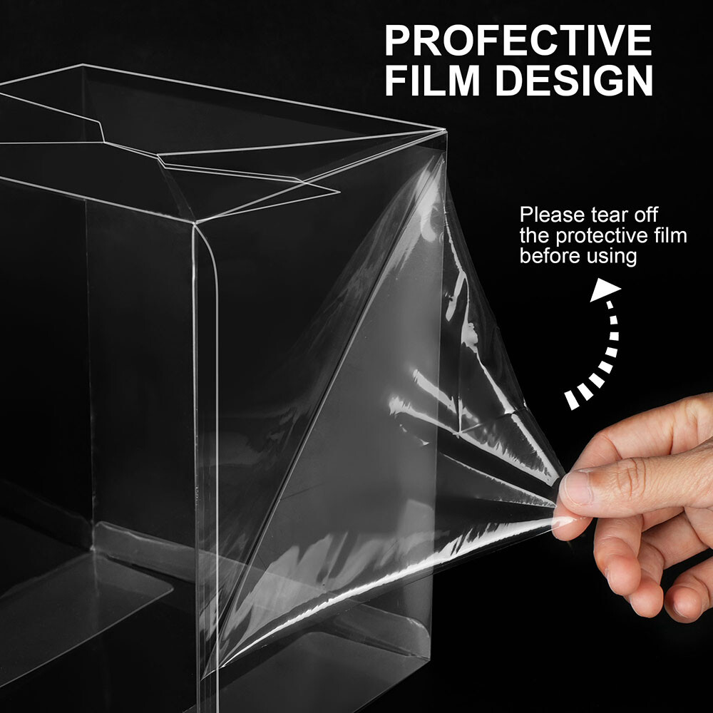 6 Inch Pop Protector Compatible with Funko Pop! 6" Figures Plastic Display Box